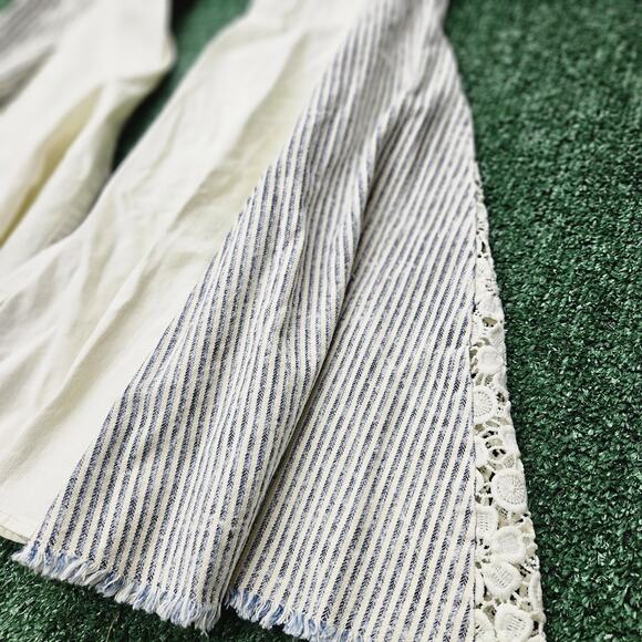 Venus Vintage Flare Bell Bottom Jeans Womens Size 6 Boho Hippie Retro Pant - Picture 3 of 15